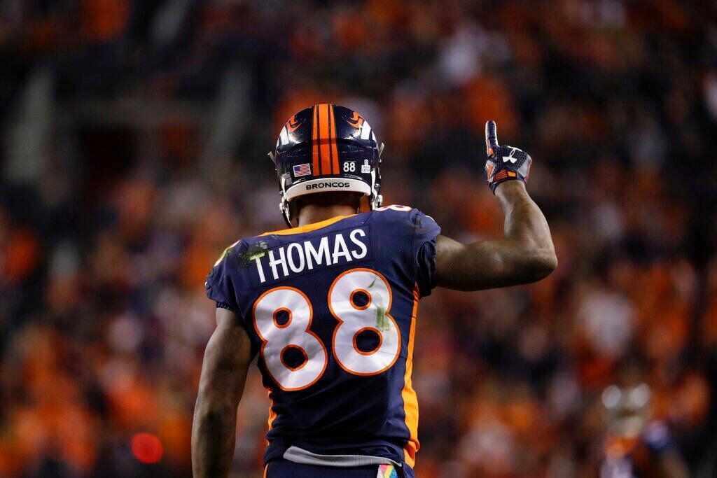 Denver Broncos Demaryius Thomas 2010 Forever thank you for the