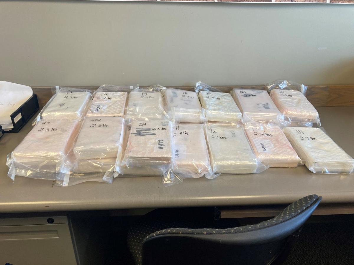 55 pounds of cocaine