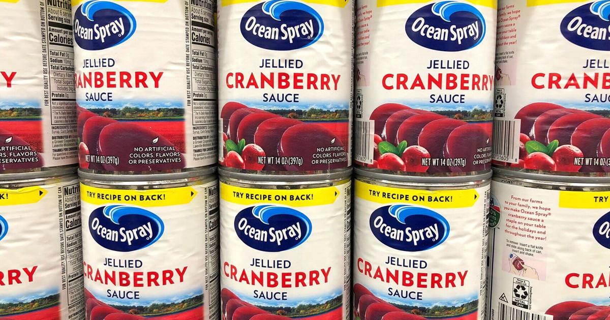 Here's why Ocean Spray cranberry sauce labels are upside down | Food and Cooking ...