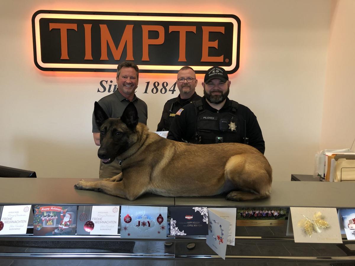 Timpte Donates To Butler County Sheriff S Department For A New