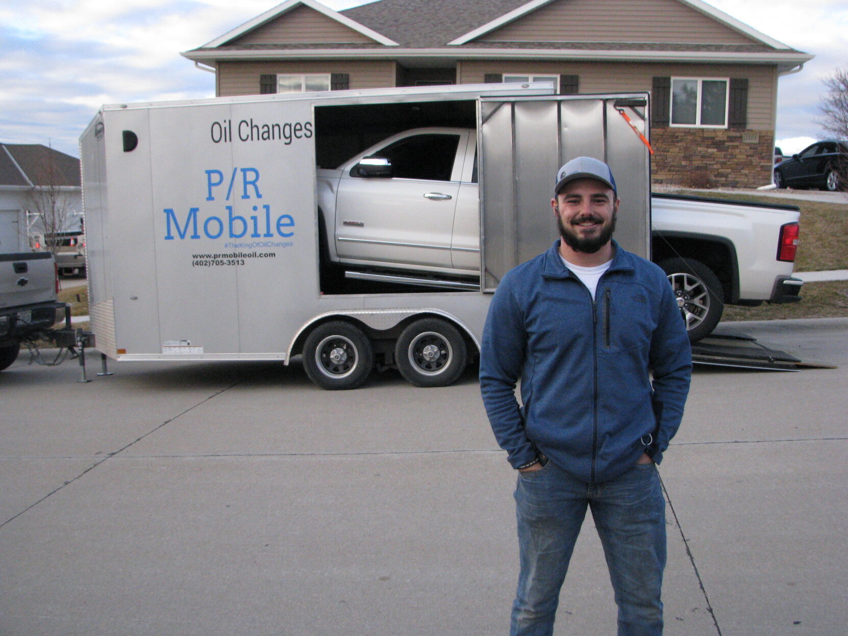 Tweaking the business model Kearney oil change trailer goes to