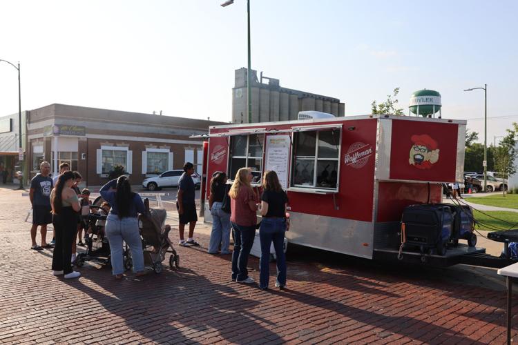 Waffleman truck at Schuyler Farmers Market