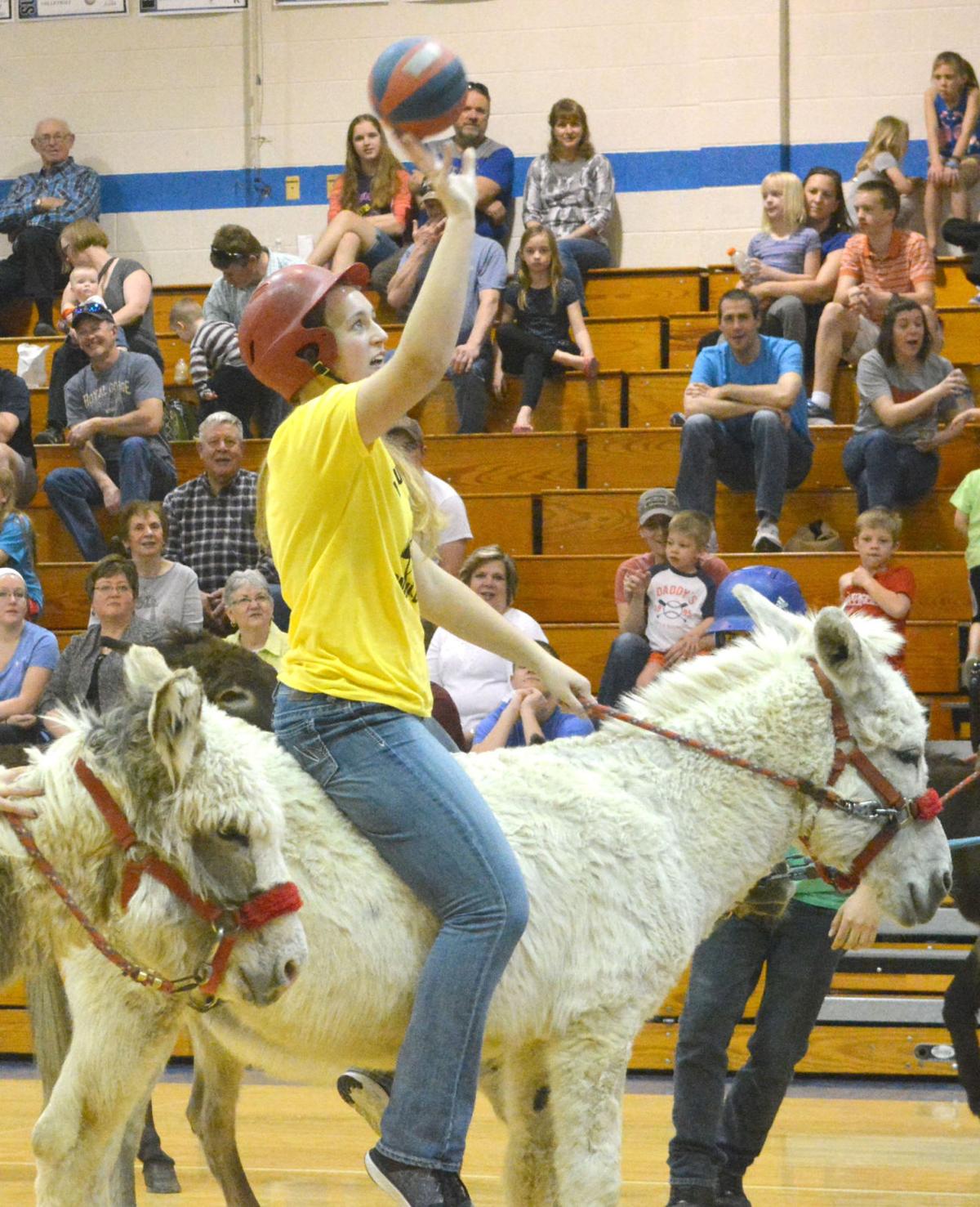 Players Learn Donkey Ball Is Stubborn Game Local