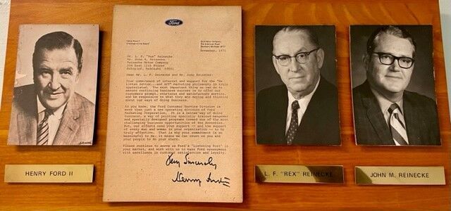 Henry Ford II Letter