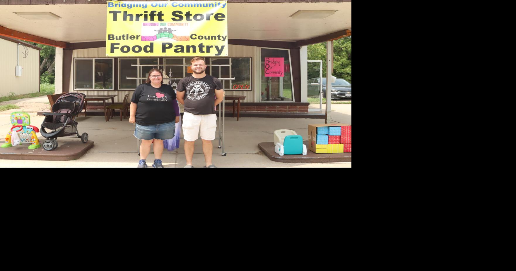 Thrift store and Butler County Food Pantry open