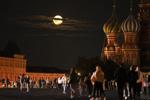 APTOPIX Russia Supermoon