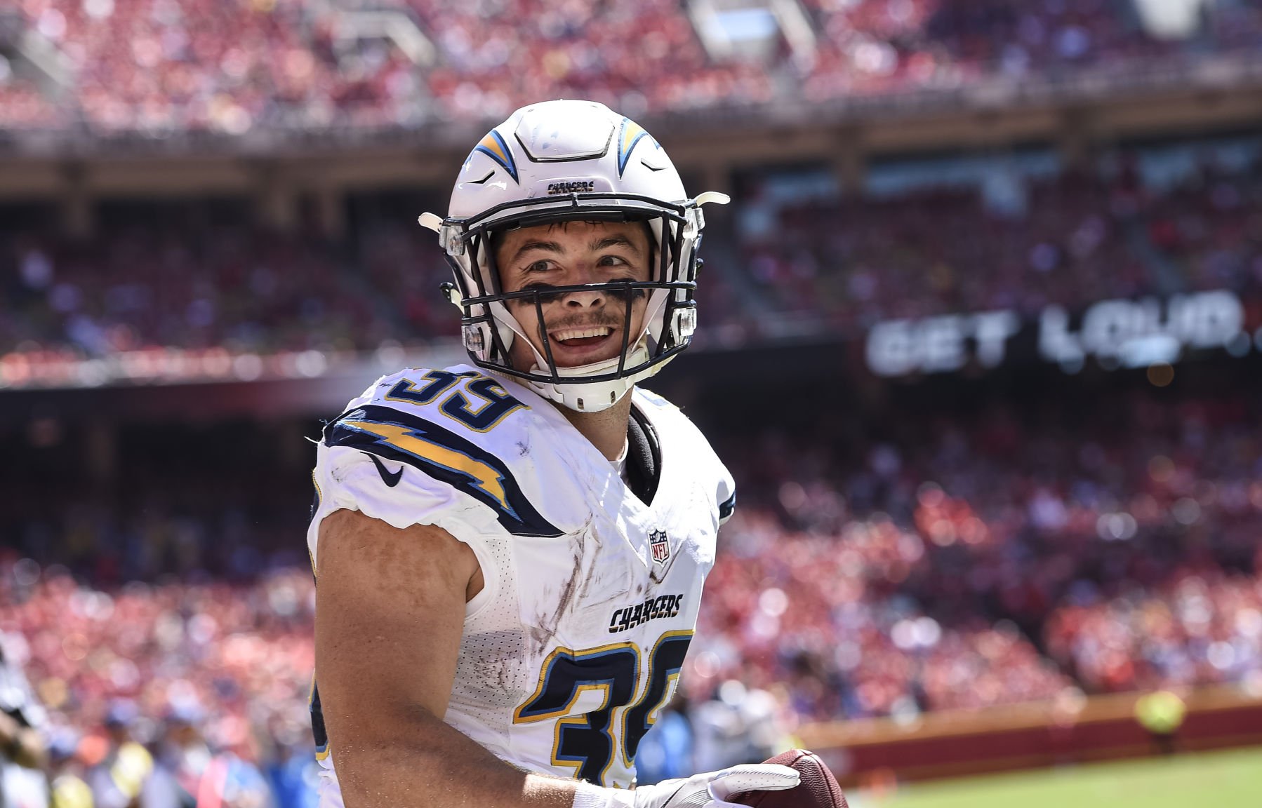 woodhead chargers jersey