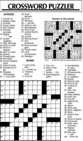 Crossword Puzzle, Advice/Comics for July 6, 2022