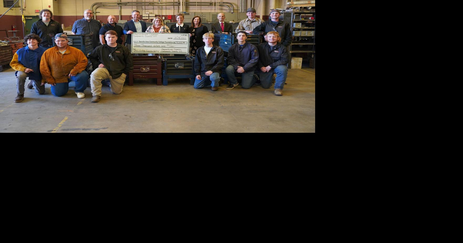 Manufacturer donates to DACC welding program Local News commercial