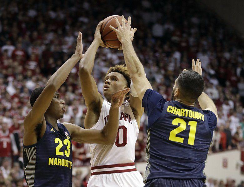 Indiana Pounds No 24 Marquette Local Sports Commercial News Com