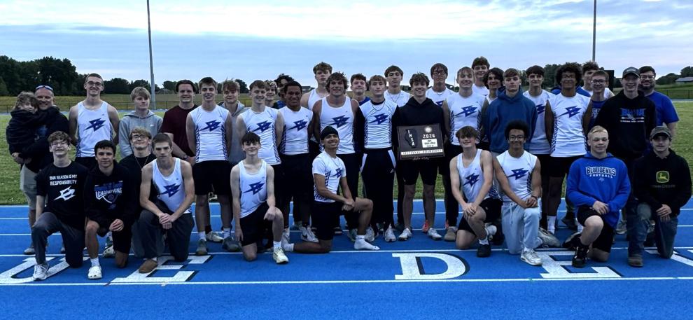 PREP BOYS TRACK: Blue Devils roll in sectional