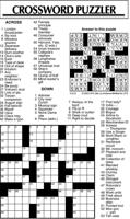 Crossword Puzzle, Advice/Comics for March 3, 2023
