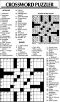 Crossword Puzzle, Advice/Comics for June 29, 2022
