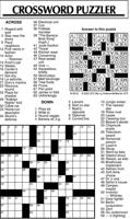 Crossword Puzzle, Advice/Comics for Oct. 28, 2022
