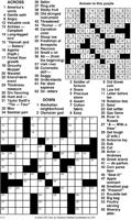 Crossword Puzzle, Advice/Comics for April 17, 2024