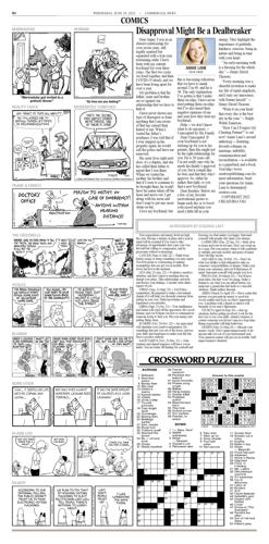 Crossword Puzzle, Advice/Comics for June 29, 2022 | Community ...
