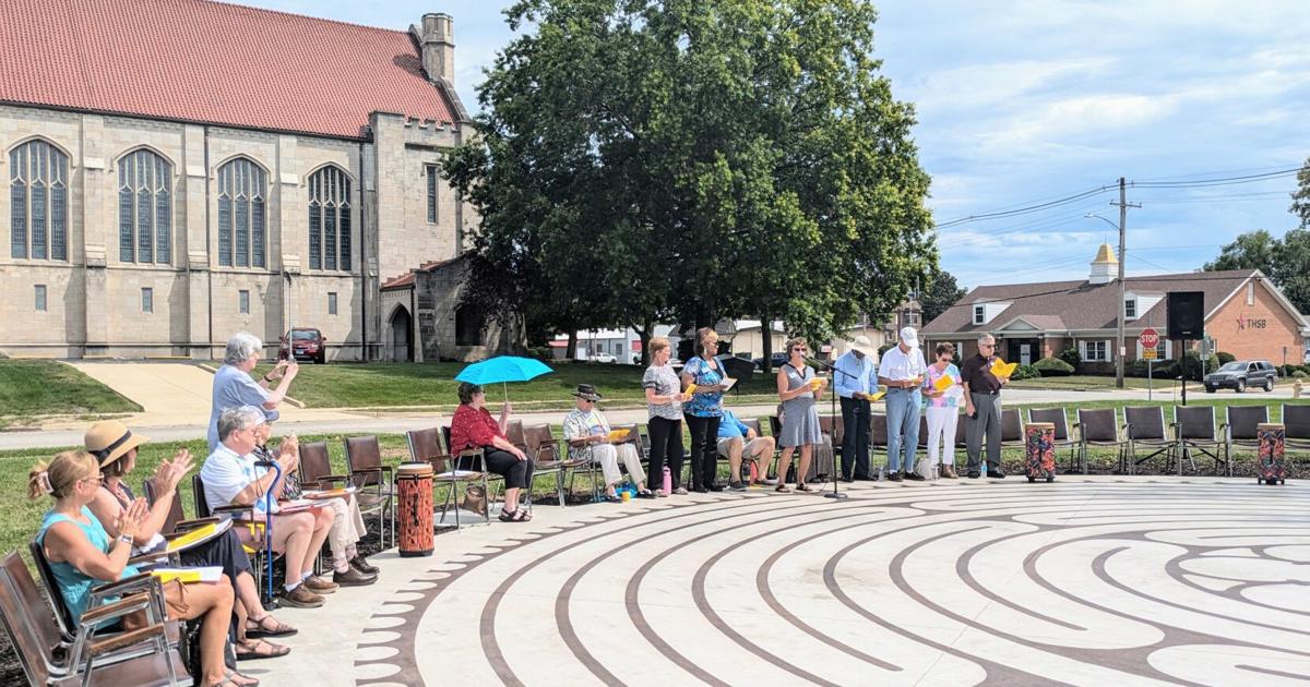 Chicago Labyrinth St. James UMC dedicates community labyrinth | Local News | commercial ...