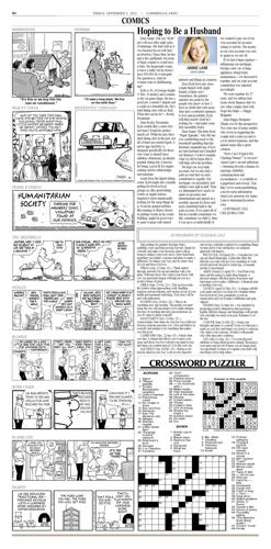 Crossword Puzzle, Advice/Comics for Sept. 3, 2022 | Community ...