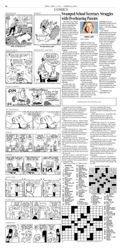 Crossword Puzzle Advice/Comics for April 12 2024 Community