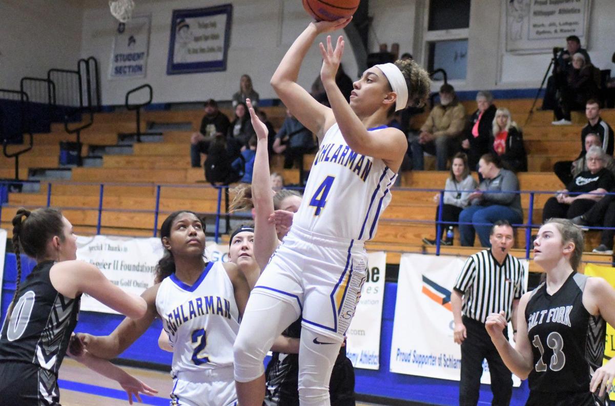 Capria Brown S 18 Second Half Points Leads Schlarman Academy Past