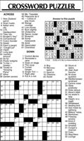 Crossword Puzzle, Advice/Comics for July 15, 2022