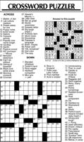 Crossword Puzzle, Advice/Comics for Oct. 21, 2022
