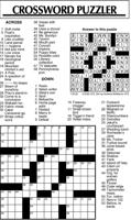 Crossword Puzzle, Advice/Comics for July 20, 2022