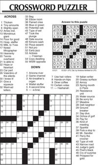 Crossword Puzzle Advice Comics For September 3 2021 Community Commercial News Com Crossword Puzzle Advice Comics For September 3 2021 Community Commercial News Com