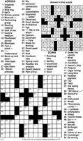 Crossword Puzzle, Advice/Comics for April 10, 2024