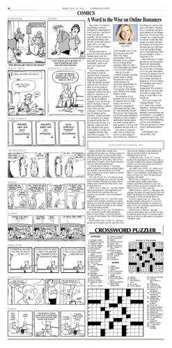 Crossword Puzzle, Advice/Comics for July 22, 2022 | Community ...