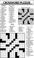 Crossword Puzzle, Advice/Comics for June 24, 2022