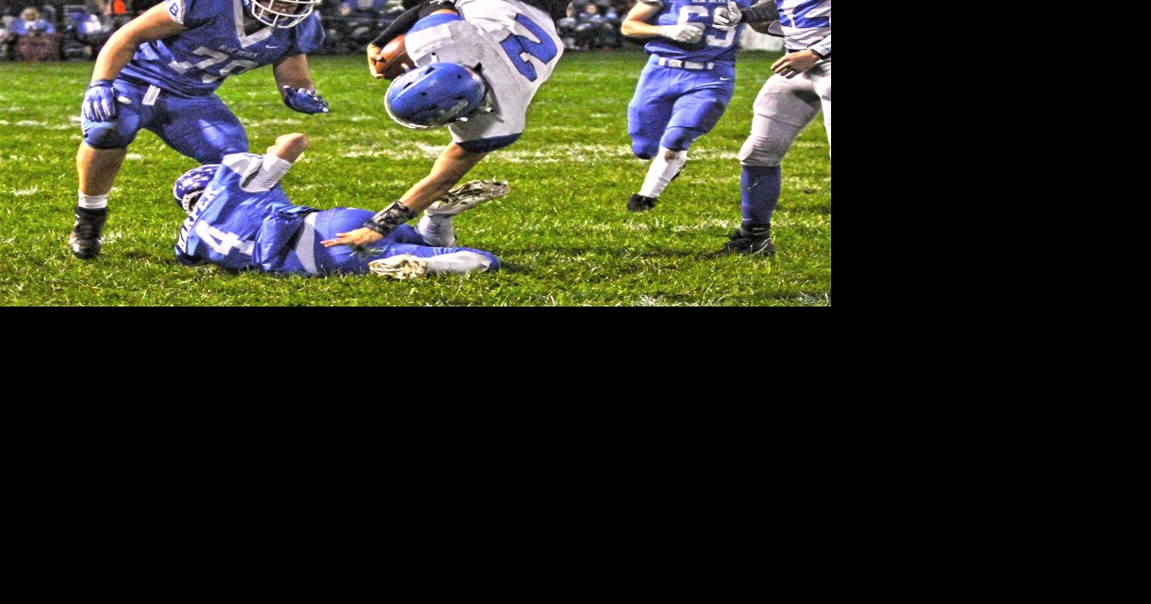 PREP FOOTBALL Blue Devils cap 90 season with big win over Cornjerkers