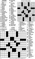 Crossword Puzzle, Advice/Comics for April 24, 2024
