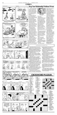crossword puzzle advice comics for september 8 2021 community commercial news com