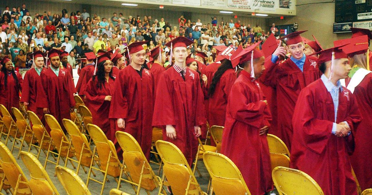 Danville High students celebrate graduation