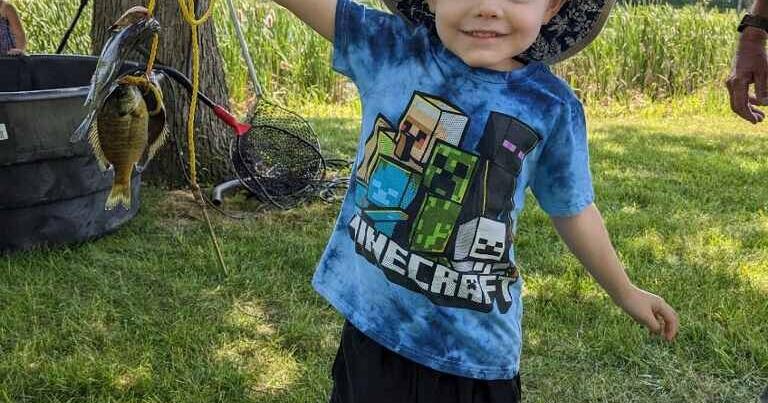 Kids enjoy fishing day at Kennekuk Cove - Vimarsana News