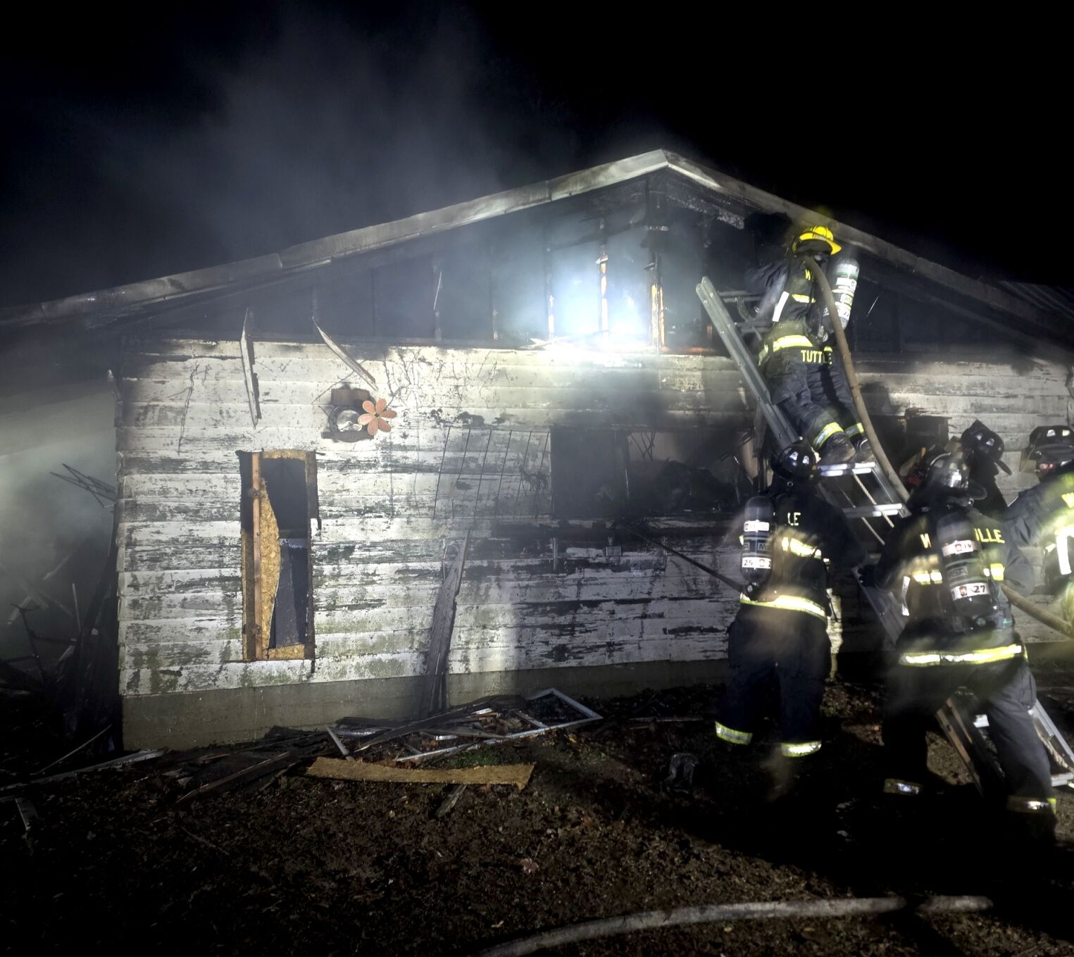 Area firefighters respond to James Street garage fire | Local News ...