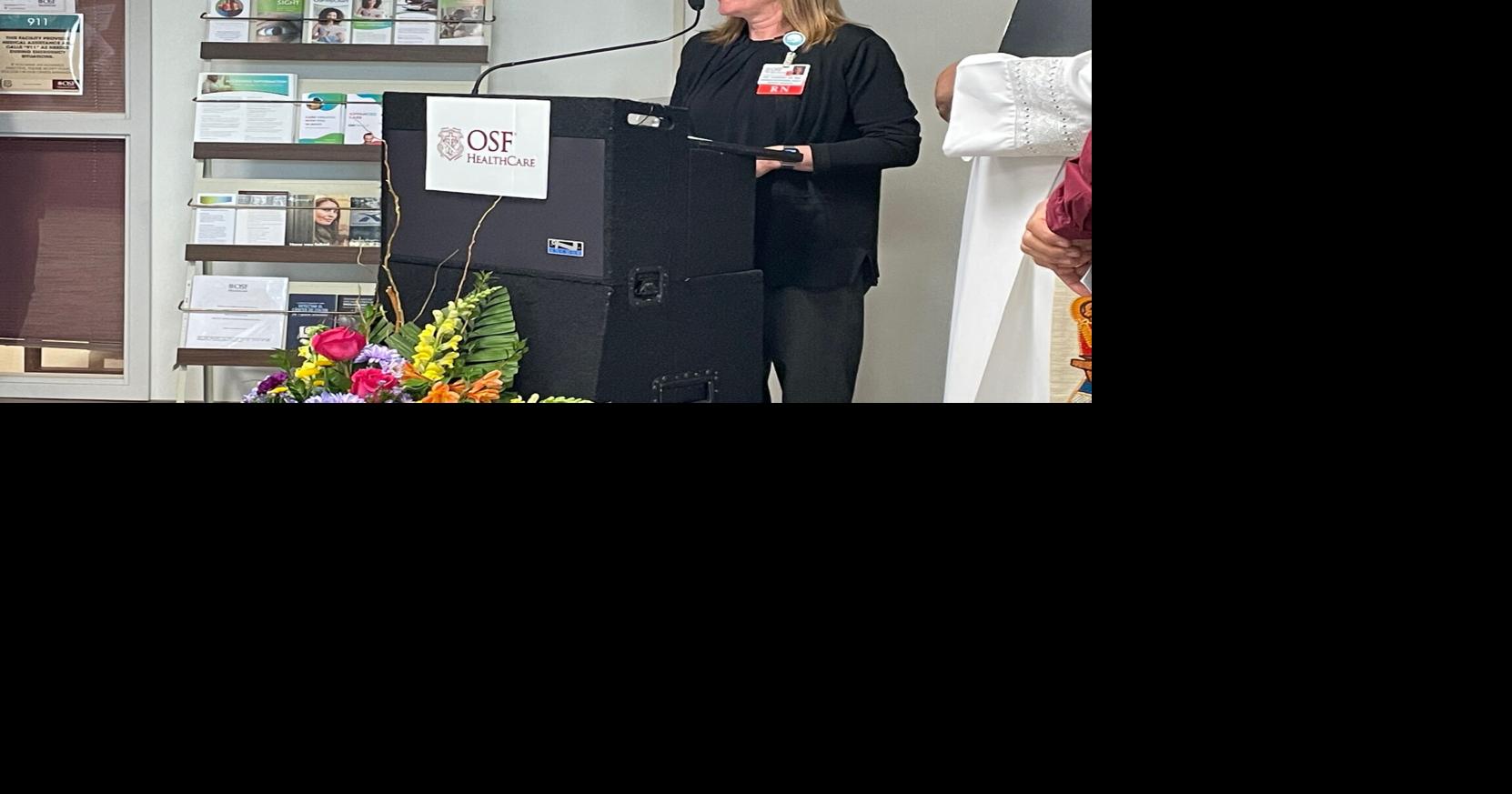 OSF dedicates renovated space | Local News | commercial-news.com