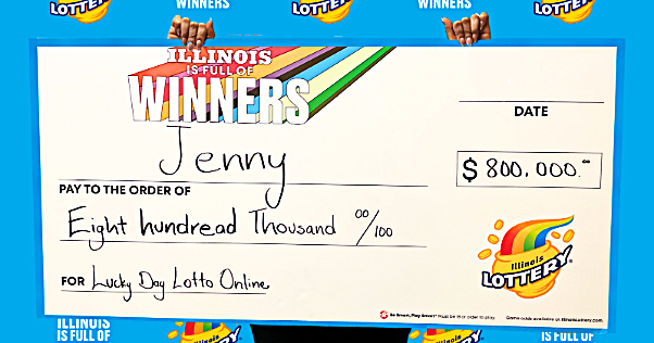 Illinois mother wins $800,000 Lucky Day Lotto Jackpot using children's birthdays