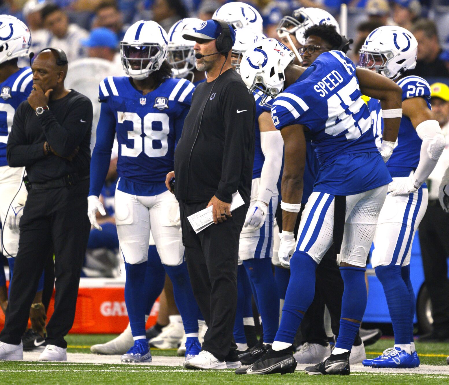 COLTS NOTEBOOK: Defensive Coordinator Gus Bradley Laments On Tempo ...