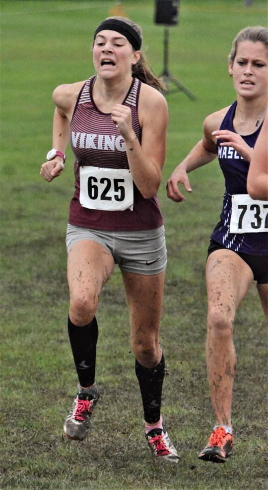 2A GIRLS CROSS COUNTRY Danville's Allison Thompson reaches state