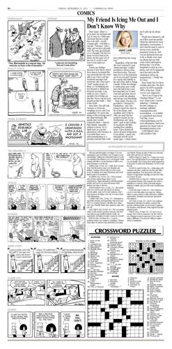 Crossword Puzzle, Advice/Comics for Sept. 23, 2022 ...