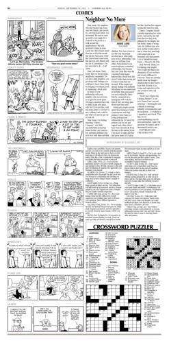 Crossword Puzzle, Advice/Comics for Sept. 30, 2022 ...