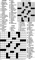 Crossword Puzzle, Advice/Comics for March 29, 2024