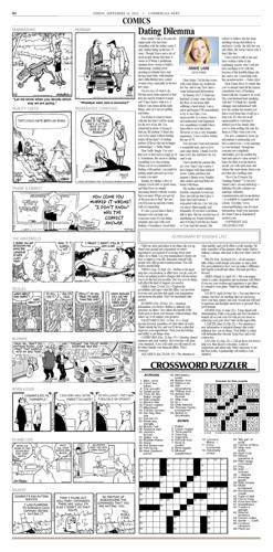 Crossword Puzzle, Advice/Comics for Sept. 16, 2022 ...
