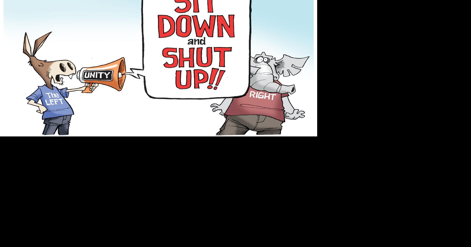 Editorial Cartoon: Unity or Else | Opinion | commercial-news.com