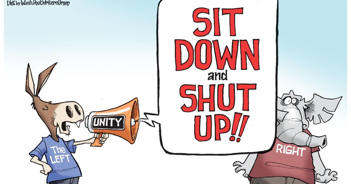 Editorial Cartoon Unity Editorial Cartoon: Unity or Else | Opinion | commercial-news.com