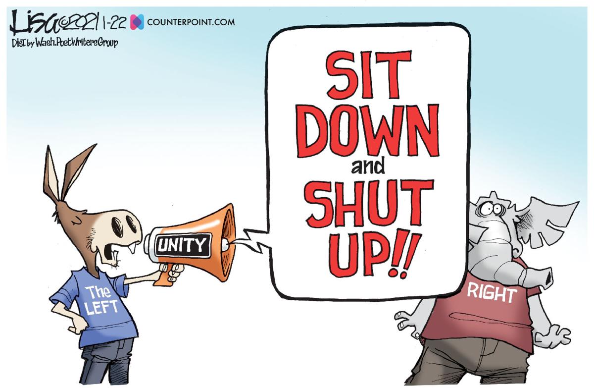 Editorial Cartoon: Unity or Else | Opinion 
