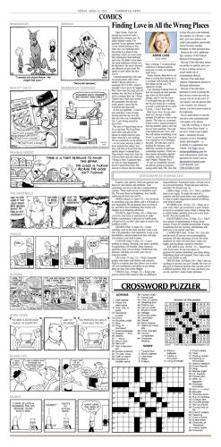 Crossword Puzzle, Advice/Comics for April 16, 2021 ...