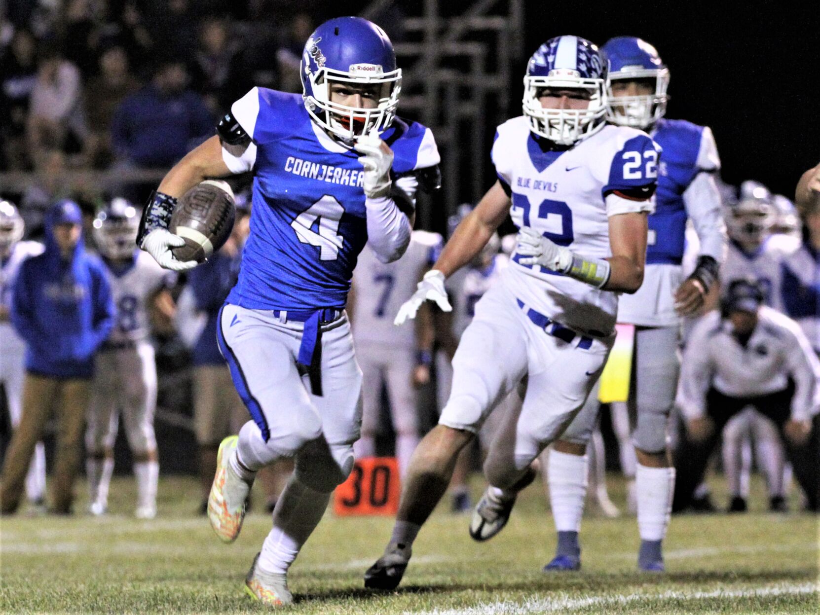 PREP FOOTBALL: Blue Devils cap perfect regular season | Sports